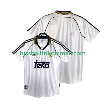 Fußballtrikots Real Madrid 2000 Retro 1998 Kurzarm Heimtrikotsatz kaufen